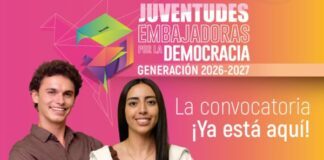 Invita IEEG a participar en su programa Juventudes Embajadoras de la Democracia
