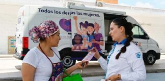 León refuerza atención a mujeres con unidades móviles