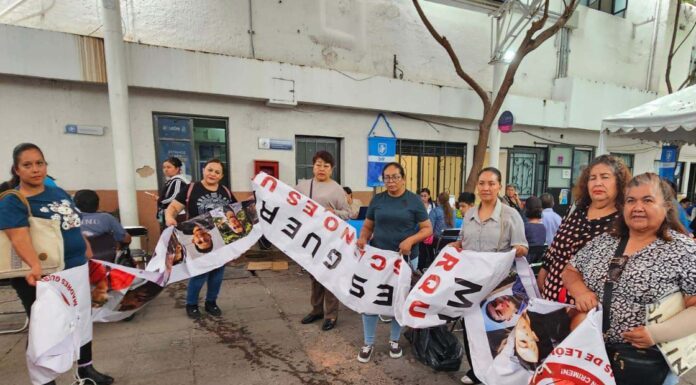Recuperan una de dos lonas robadas a colectivos de búsqueda en León