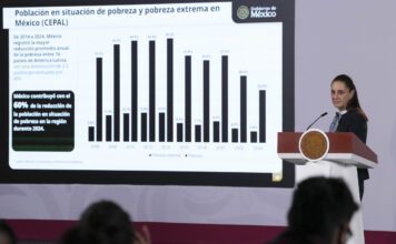 México va bien en economía: Claudia Sheinbaum