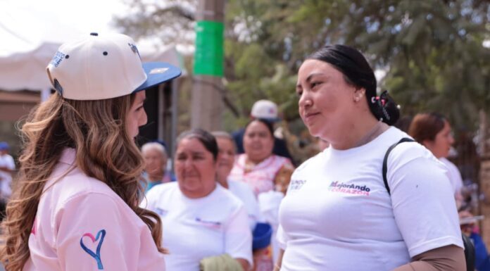 Melanie Murillo inicia ampliación de drenaje sanitario en Loma de Yerbabuena