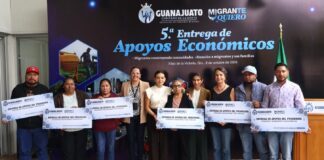 Gobierno entrega 86 apoyos a migrantes guanajuatenses en retorno