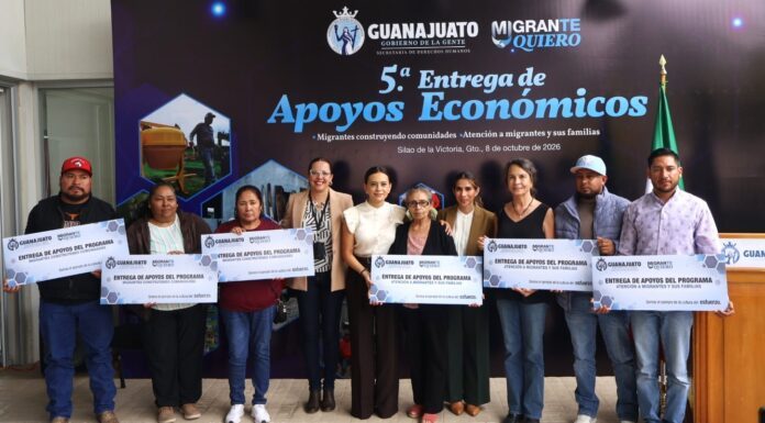 Gobierno entrega 86 apoyos a migrantes guanajuatenses en retorno