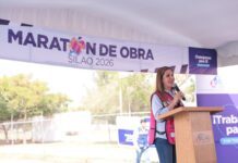 Inicia Melanie Murillo con programa Maratón de Obras en Silao