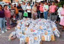 Llega Caravana del Bienestar a comunidad Mexicanos en Villagrán