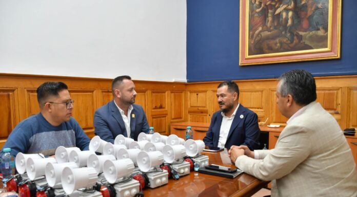 Coordinan UG y municipio capitalino, acciones por la seguridad de La Colmena
