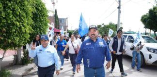 Sale PAN de Guanajuato a conquistar corazones casa por casa