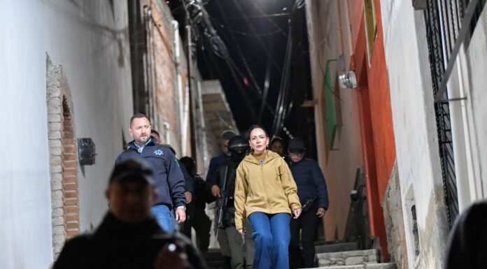 Encabeza Samantha Smith operativo “Descuelgue” en calles capitalinas