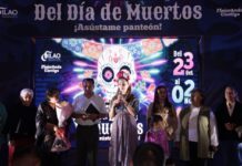Inaugura Melanie Murillo Festival de Día de Muertos en Silao
