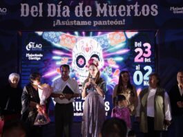 Inaugura Melanie Murillo Festival de Día de Muertos en Silao
