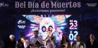 Inaugura Melanie Murillo Festival de Día de Muertos en Silao